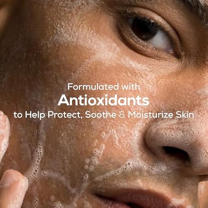 Marlowe NO. 121 FACIAL CLEANSER FOR MEN 180ML DAILY FACE WASH WITH NATURAL EXTRACTS & ANTIOXIDANTS SOOTHES, PURIFIES, REFRESHES THICK LATHER, NO MORE DRY - Image 3